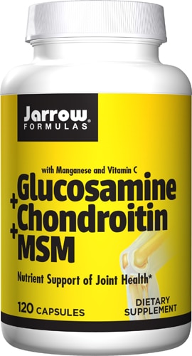 Jarrow Formulas Glucosamine + Chondroitin + MSM