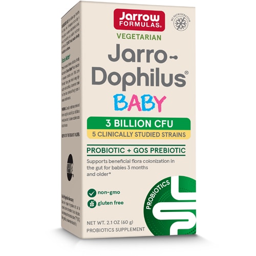 Jarrow Formulas Jarro-Dophilus Baby Probiotic + GOS Prebiotic - Vegetarian