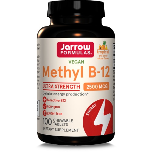 Jarrow Formulas Methyl B-12 Ultra Strength Tropical