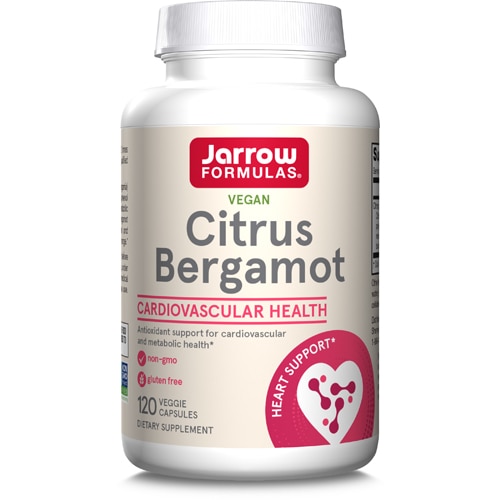 Jarrow Formulas Vegan Heart Support Citrus Bergamot