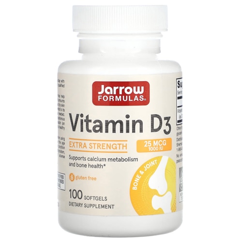 Jarrow Formulas Vitamin D3 Gluten Free