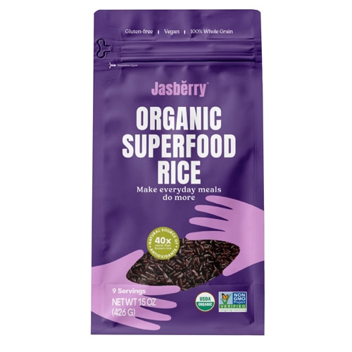 Jasberry Organic Superfood Rice Non-GMO