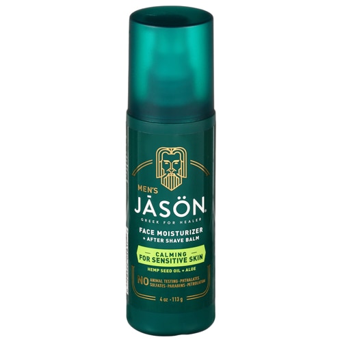 Jason Men's Calming Face Moisturizer & After Shave Balm