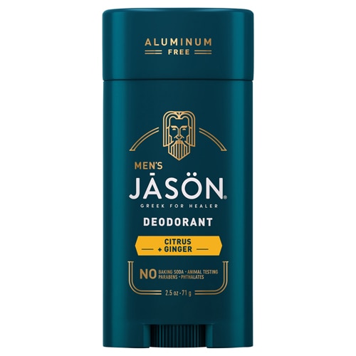 Jason Men's Deodorant Stick Citrus + Ginger