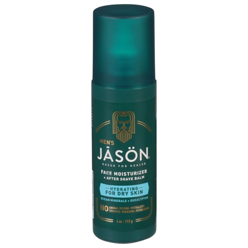 Jason Men's Hydrating Face Moisturizer & After Shave Balm