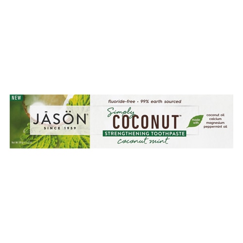 Jason Simply Coconut Strengthening Toothpaste Coconut Mint