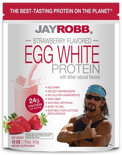 Jay Robb Egg White Protein Strawberry