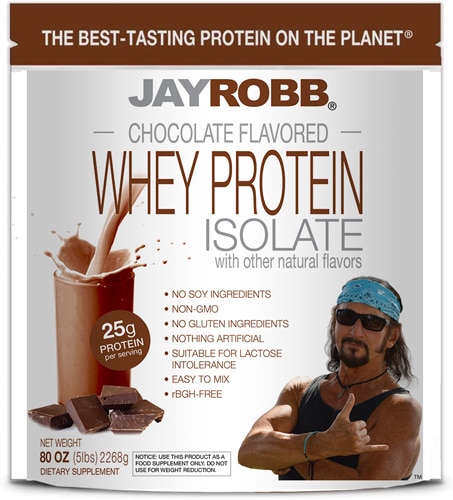 Jay Robb Whey Protein Isolate Chocolate