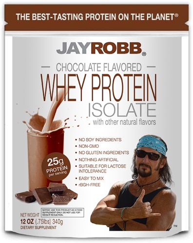 Jay Robb Whey Protein Isolate Chocolate