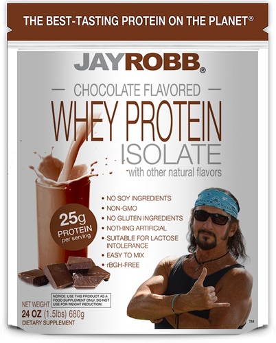 Jay Robb Whey Protein Isolate Chocolate