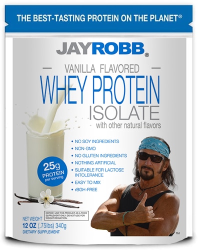 Jay Robb Whey Protein Isolate Vanilla