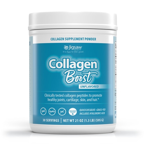 Jigsaw Health Collagen Boost 30 Servings Unflavored