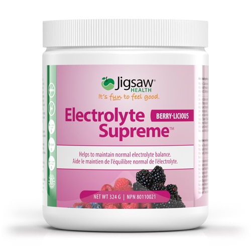 Jigsaw Health Electrolyte Supreme Jar Berry-Licious