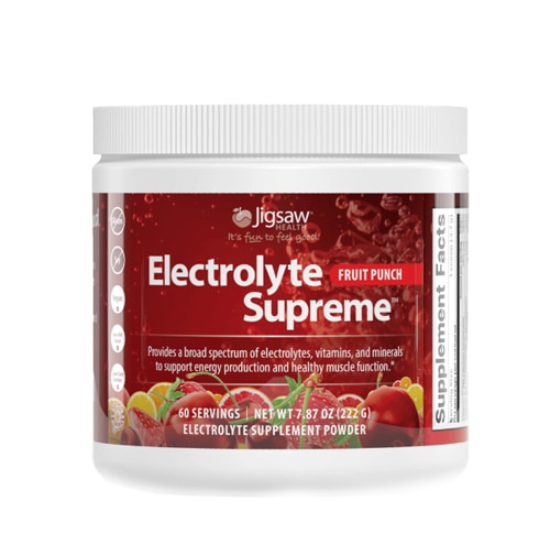 Jigsaw Health Electrolyte Supreme Jar Fruit Punch