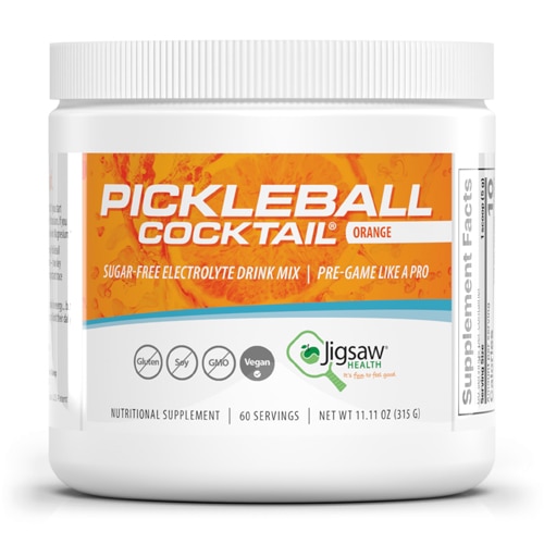 Jigsaw Health Pickleball Cocktail Jar