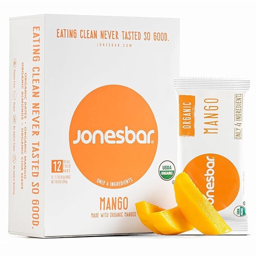 Jonesbar Fruit & Nut Bar Organic Mango