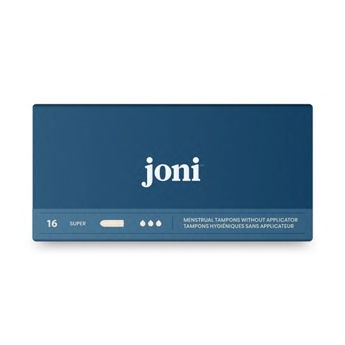 Joni Organic Non-Applicator Tampons Super