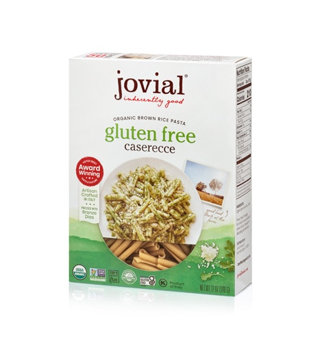 Jovial Organic Brown Rice Pasta Gluten Free Caserecce