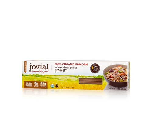 Jovial Organic Einkorn Whole Wheat Spaghetti Pasta