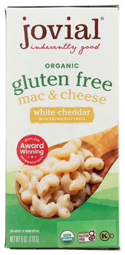 Jovial Organic Gluten Free Mac & Cheese White Cheddar