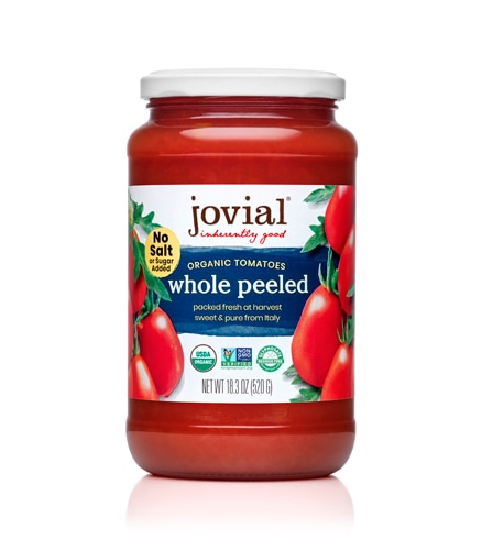 Jovial Organic Whole Peeled Tomatoes