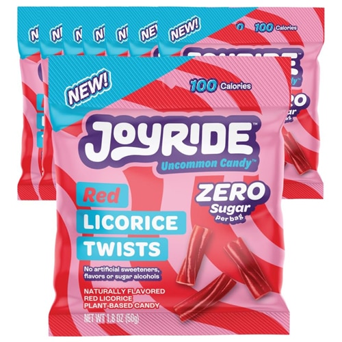 Joyride Red Licorice Twists - 8 Pack