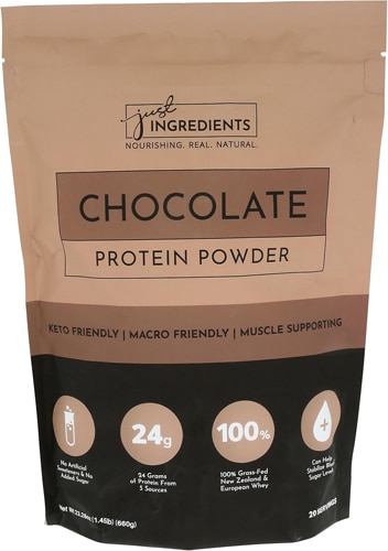 Just Ingredients Protein Powder Chocolate