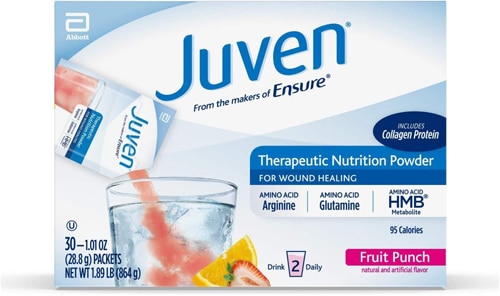 Juven Therapeutic Nutrition Drink Powder Mix Fruit Punch