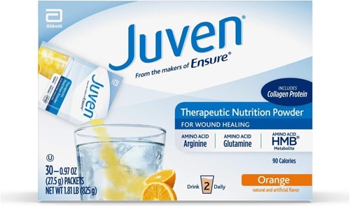 Juven Therapeutic Nutrition Drink Powder Mix Orange