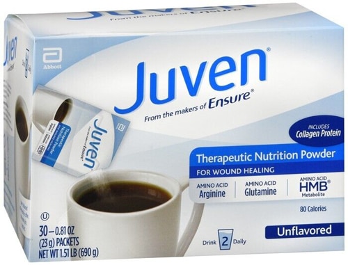 Juven Therapeutic Nutrition Drink Powder Mix Unflavored