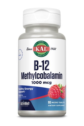 KAL B-12 Methylcobalamin Red Raspberry