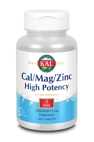 KAL Cal/Mag/Zinc High Potency