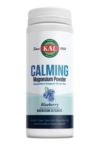 KAL Calming Magnesium Powder Mix Blueberry