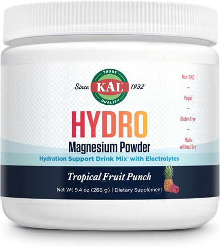 KAL Hydro Magnesium Plus Electrolytes Powder Tropical Fruit Punch