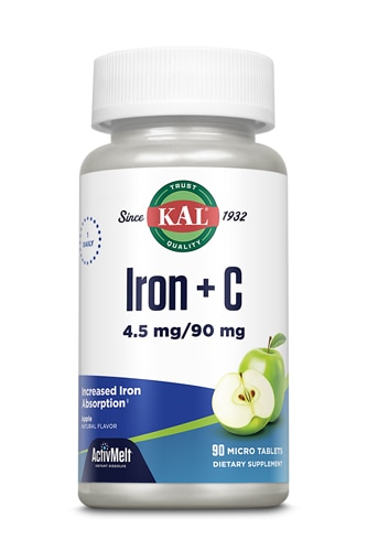 KAL Iron + C - ActivMelt Tablets