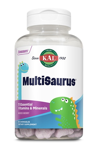 KAL Kids MultiSaurus® MultiVitamin Mixed Berry