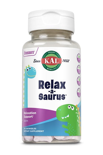 KAL Kids Relax-a-Saurus™ Relaxation Support Grape