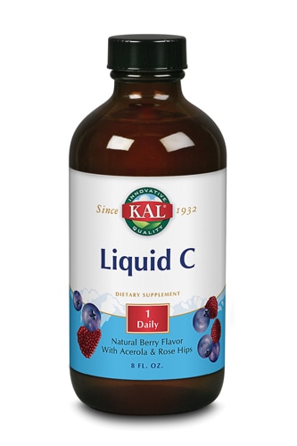 KAL Liquid C Dietary Supplement Natural Berry