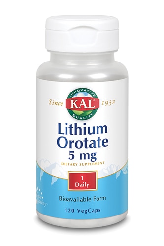 KAL Lithium Orotate Dietary Supplement