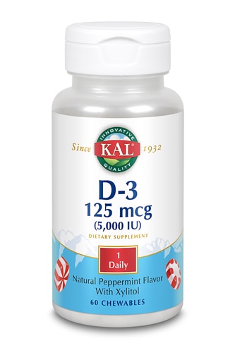 KAL Ultra D-3 Natural Peppermint