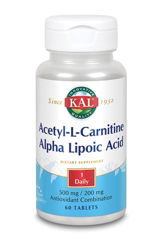 Kal Acetyl-L-Carnitine and Alpha Lipoic Acid