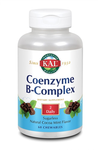 Kal Coenzyme B-Complex Cocoa Mint