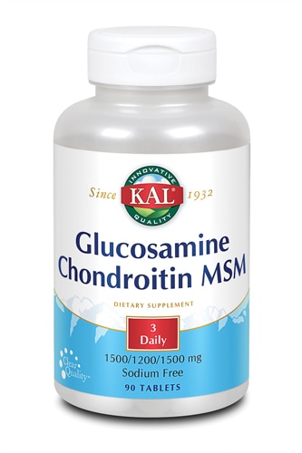 Kal Glucosamine Chondroitin And MSM