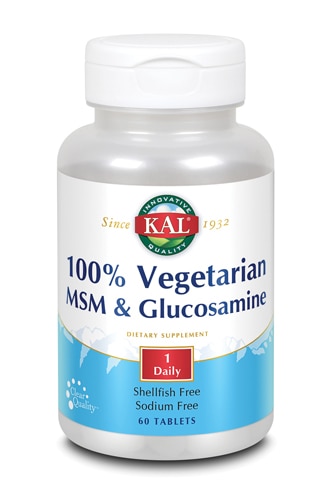 Kal MSM and Glucosamine 100% Vegetarian