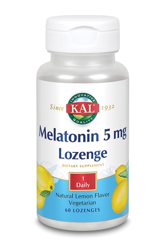 Kal Melatonin Lozenge Lemon