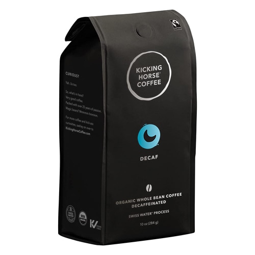 Kicking Horse Coffee Organic Whole Bean Decaffeinated