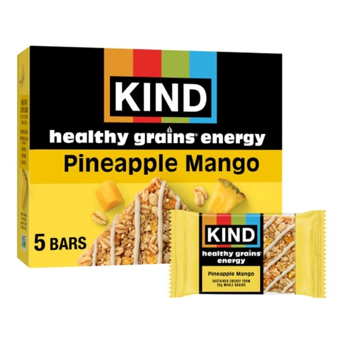 KIND Healthy Grains Energy Bars Pineapple Mango