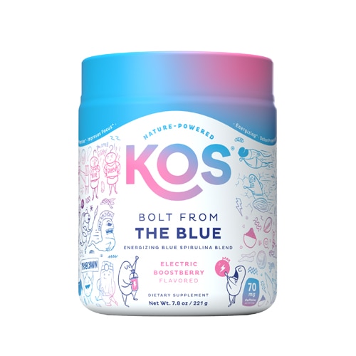 KOS Bolt from the Blue - Energizing Blue Spirulina Blend