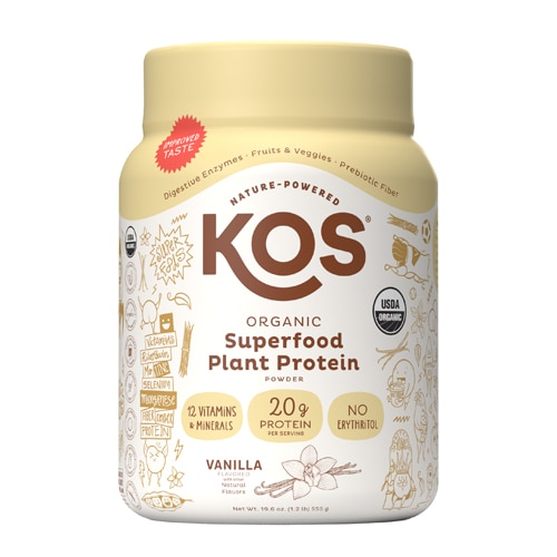 KOS Organic Plant Protein Powder Vanilla