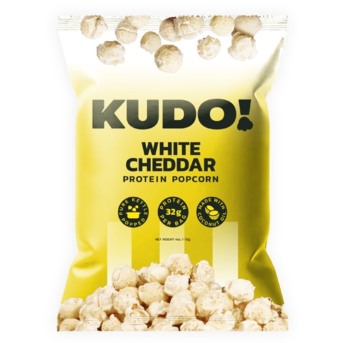 KUDO Protein Popcorn White Cheddar